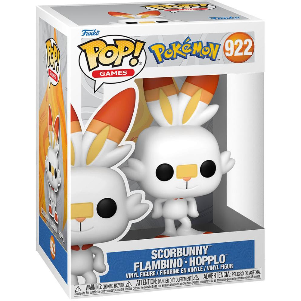 Funko Pop Pokemon - Vinyl Figure 922 Scorbunny 9cm