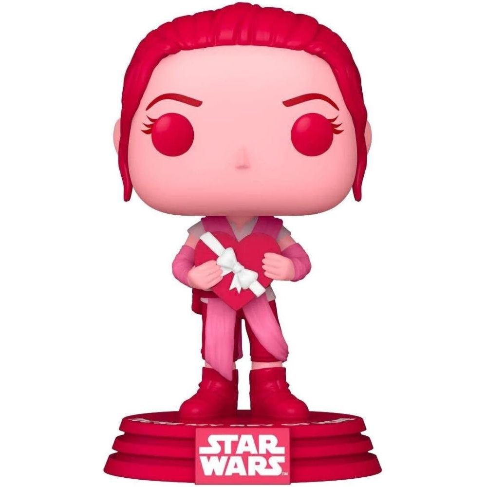 Funko Pop Star Wars: Valentines - Vinyl Figure 588 Rey 9cm