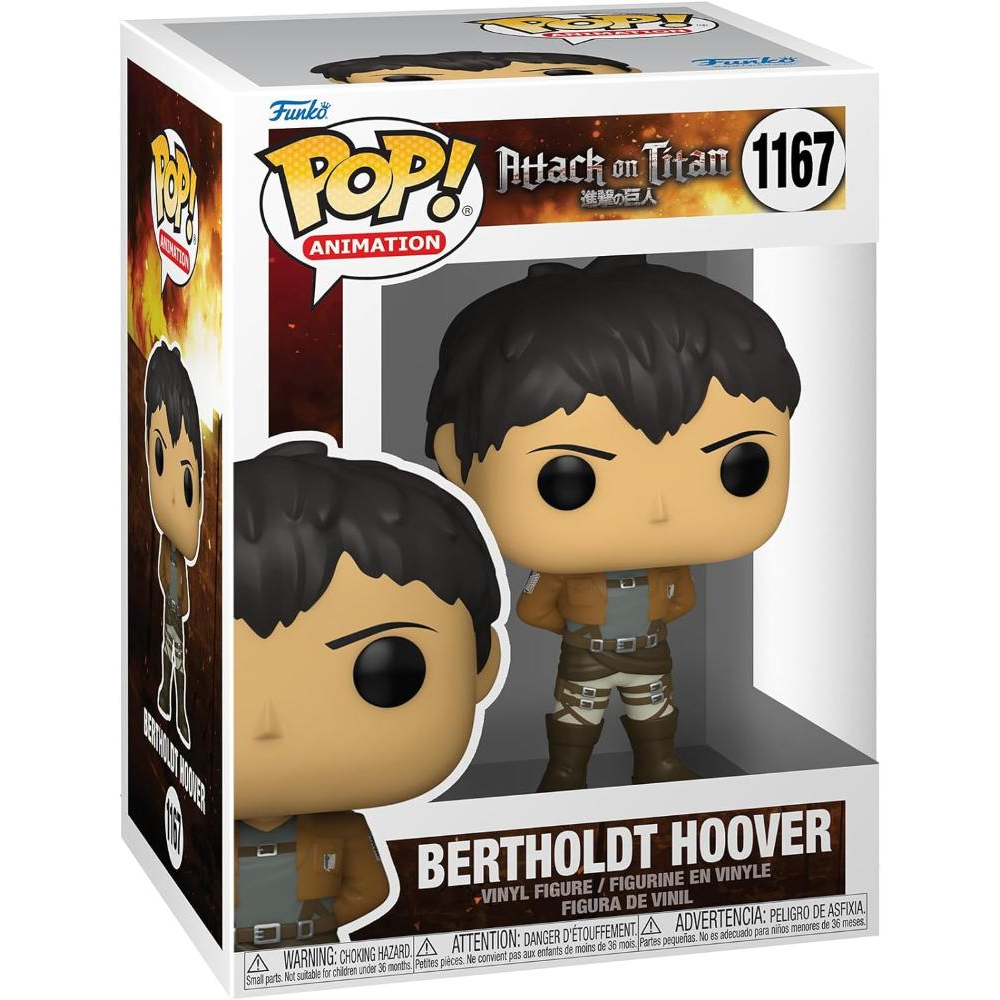 Funko Pop Attack On Titan - Vinyl Figure 1167 Bertholdt Hoover 9Cm*