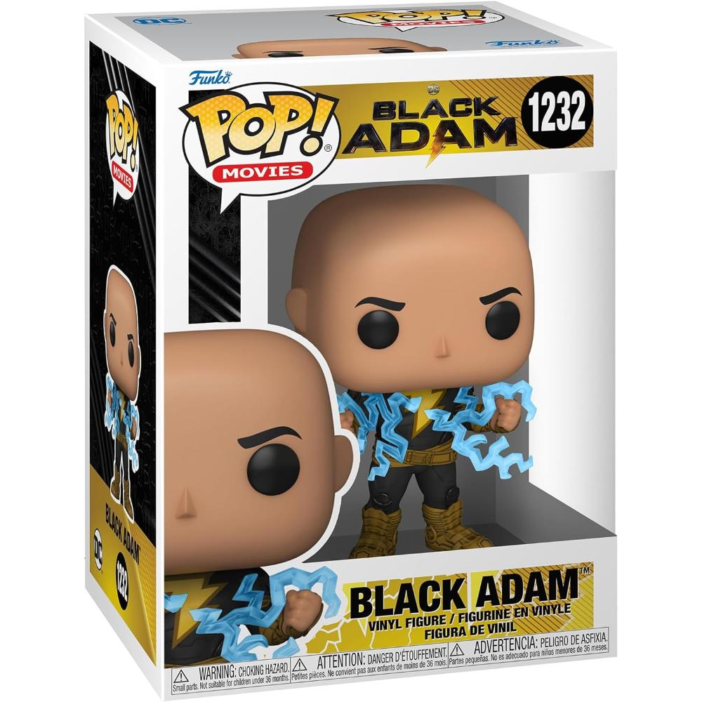 Funko Pop Black Adam - Vinyl Figure 1232 Black Adam 9Cm*