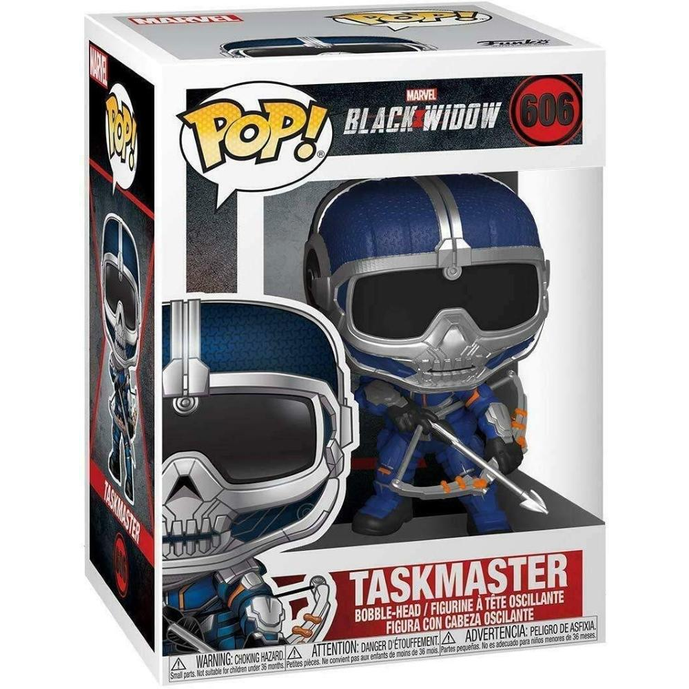 Funko Pop Marvel: Black Widow - Pop Funko Vinyl Figure 606 Taskmaster W/ Bow 9Cm*