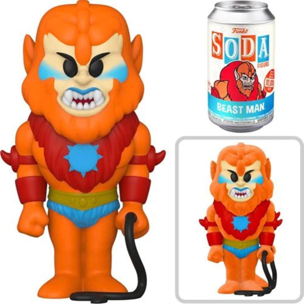 Funko Pop Masters Of The Universe - 58301 Funko Vinyl Soda Beastman Pack 6Pz W/Chase*
