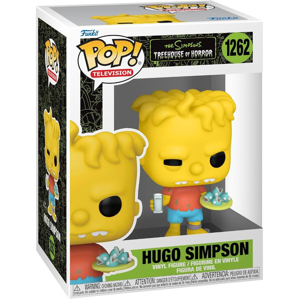 Funko Pop The Simpsons: Treehouse Of Horror - Pop Funko Vinyl Figure 1262 Hugo Simpson 9cm
