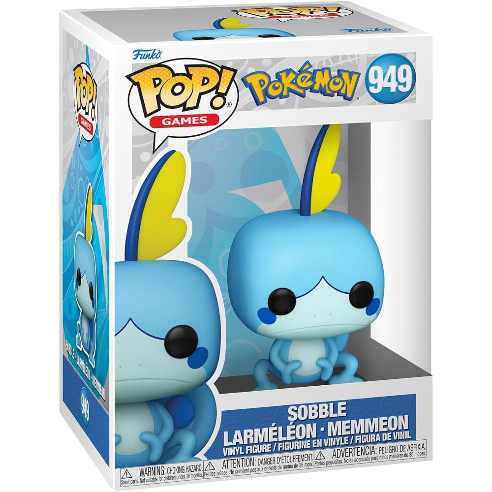 Funko Pop Pokemon - Vinyl Figure 949 Sobble (Emea) 9Cm 31/01/24
