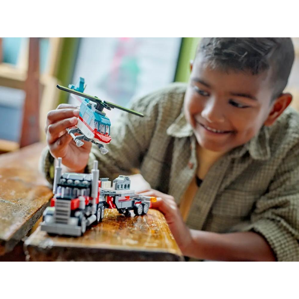 LEGO Autocarro con elicottero 31146