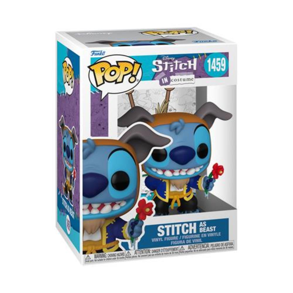Funko Pop Disney: Stitch Costume - Vinyl Figure 1459 Beast 9Cm 30/06/24