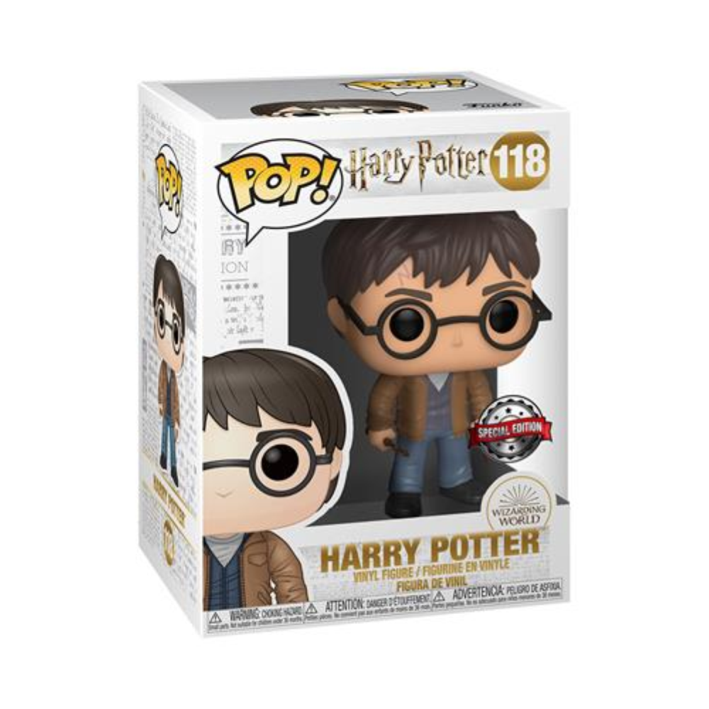 Funko Pop Harry Potter - Vinyl Figure 118 Harry W/2 Wands 9Cm 31/07/24