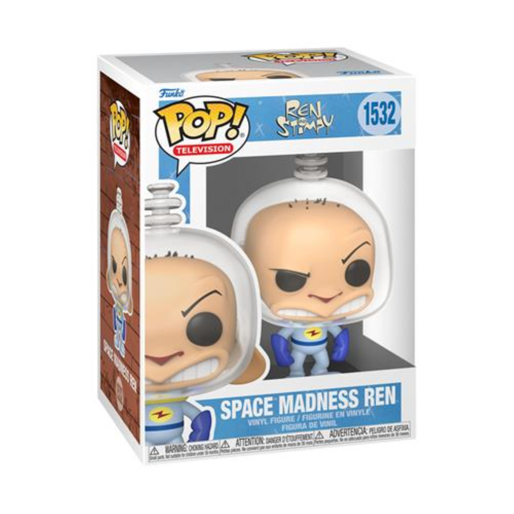 Funko Pop Nickelodeon Rewind: The Ren & Stimpy Show - Vinyl Figure 1532 Ren (Space Suit) 9Cm 30/06/24