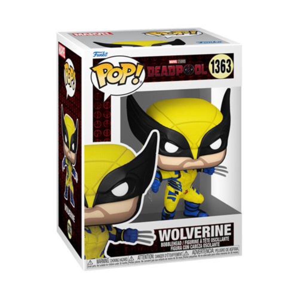 Funko Pop Marvel: Deadpool 3 - Pop Funko Vinyl Figure 1363 Wolverine 9Cm 30/06/24