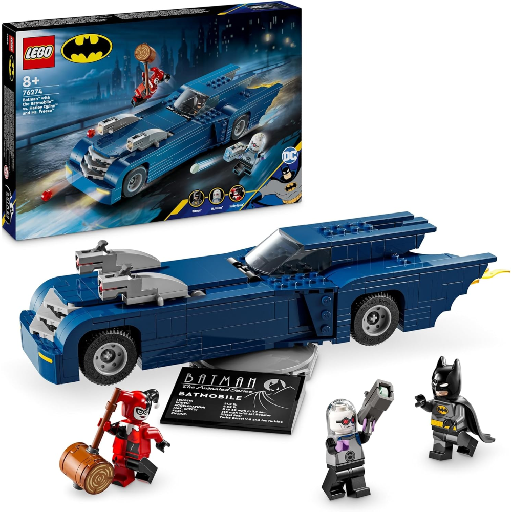 LEGO Batman con Batmobile vs. Harley Quinn e Mr. Freeze 76274