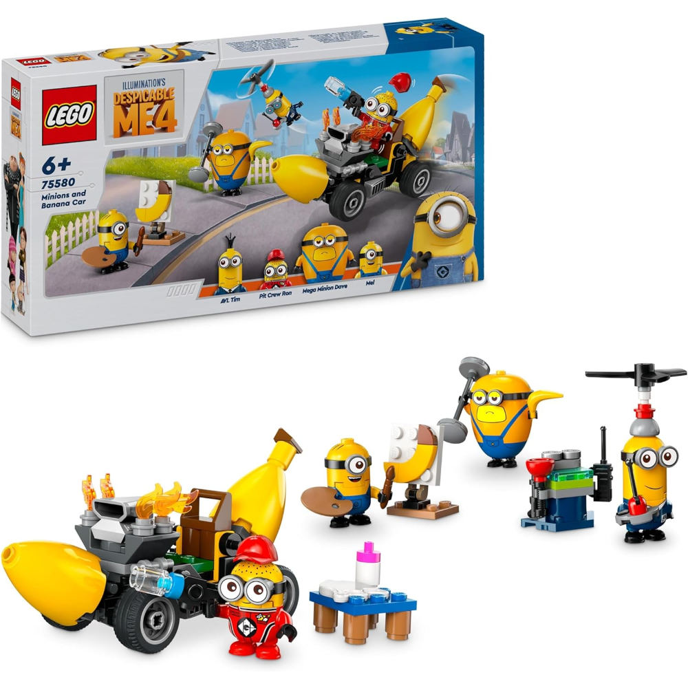 LEGO I Minions e l’auto banana 75580