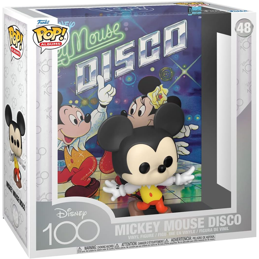 Funko Pop Disney: 100Th Anniversary -Vinyl Figure Albums 48 Mickey Mouse Disco*