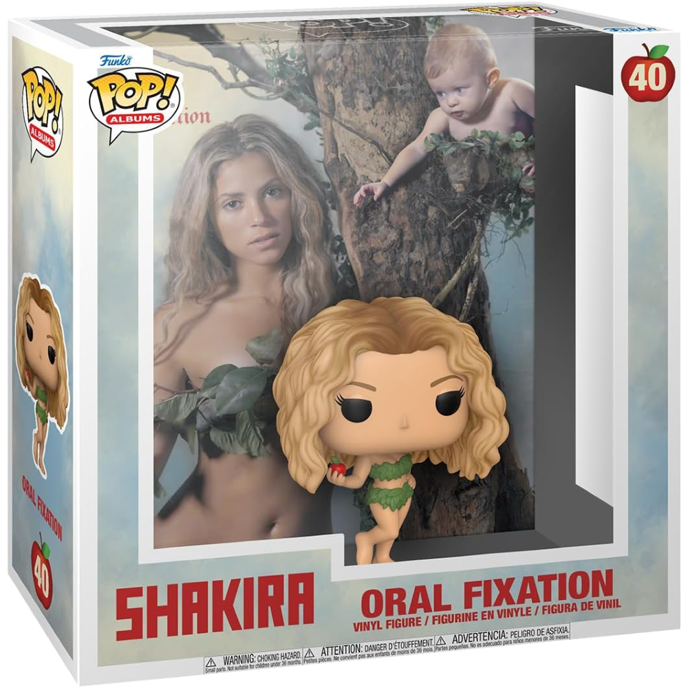 Funko Pop Shakira - Album Vinyl Figure 40 Oral Fixation 9Cm*