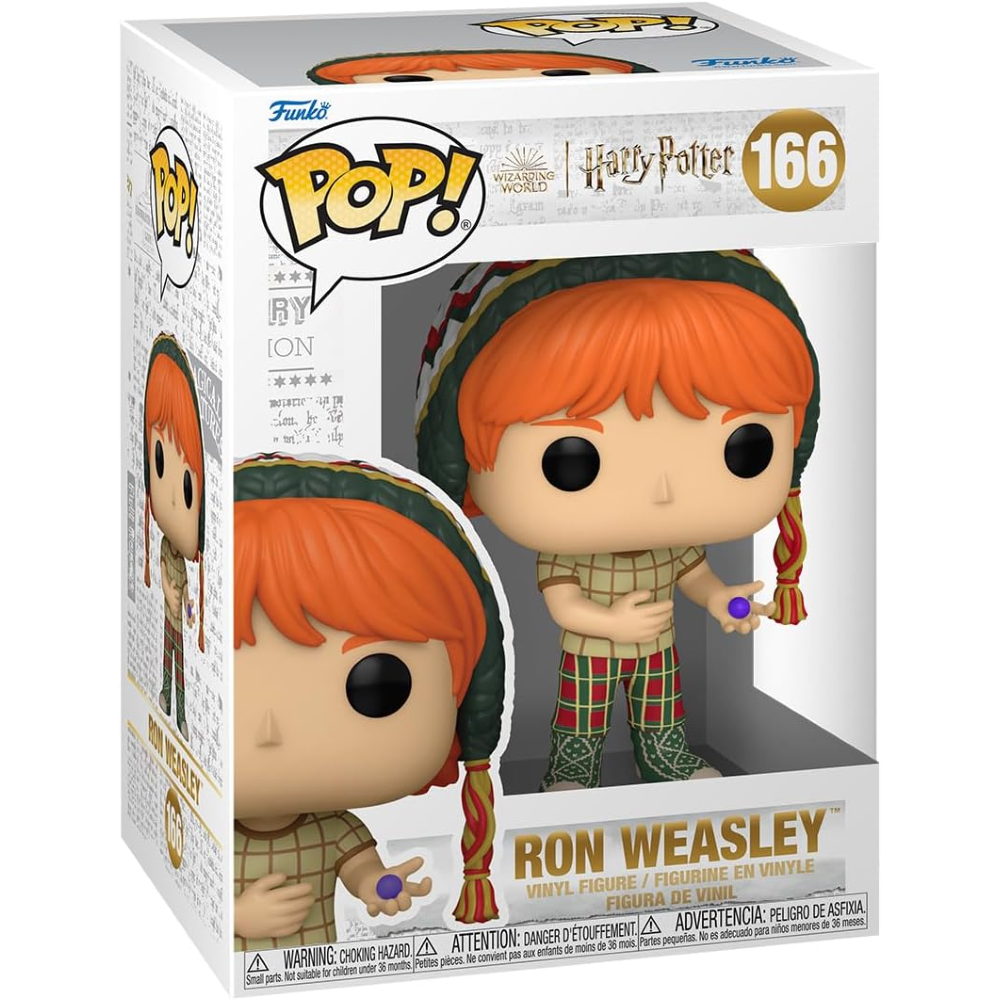 Funko Pop Harry Potter: Prisoner Of Azkaban - Vinyl Figure 166 Ron W/Candy 30/06/24
