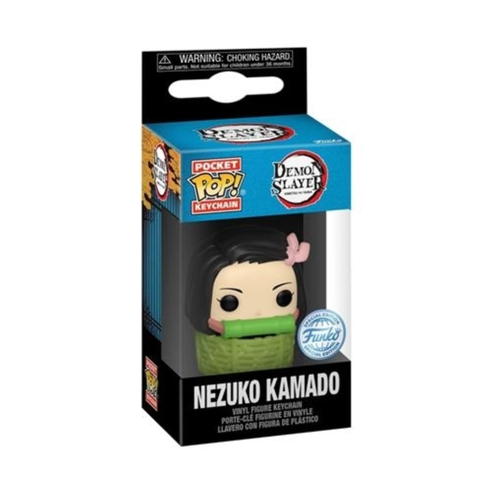 Funko Pop Keychain Demon Slayer - Vinyl Figure Nezuko'n Bskt 4cm