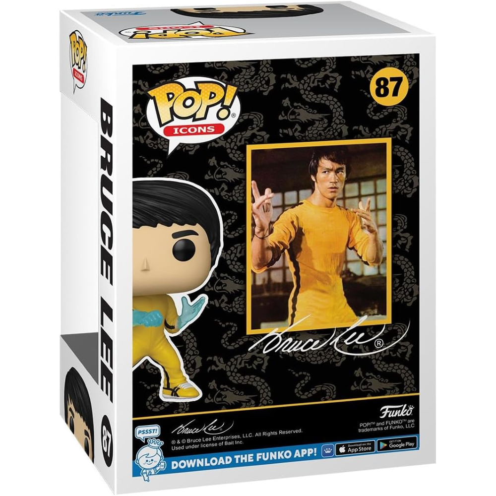 Funko Pop Bruce Lee - Vinyl Figure 87 Bruce Lee 9cm 31/12/24