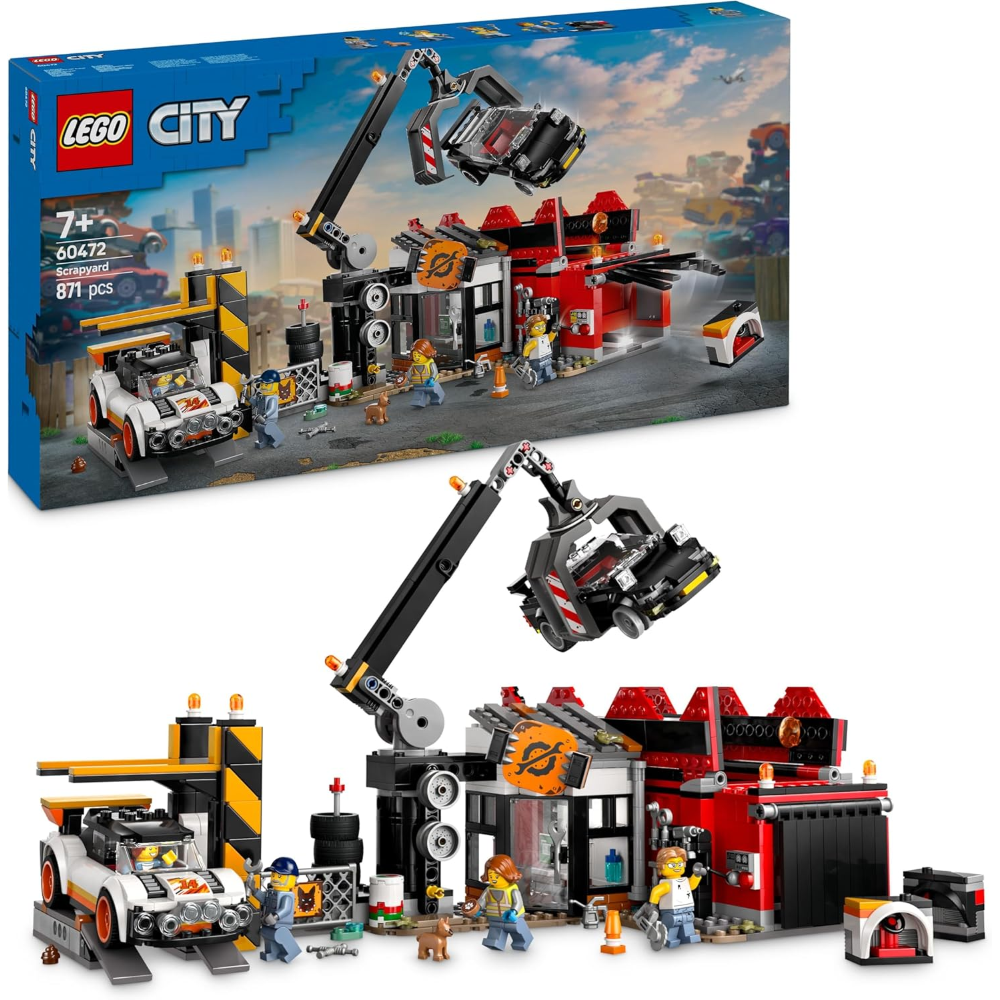 LEGO Sfasciacarrozze con auto 60472