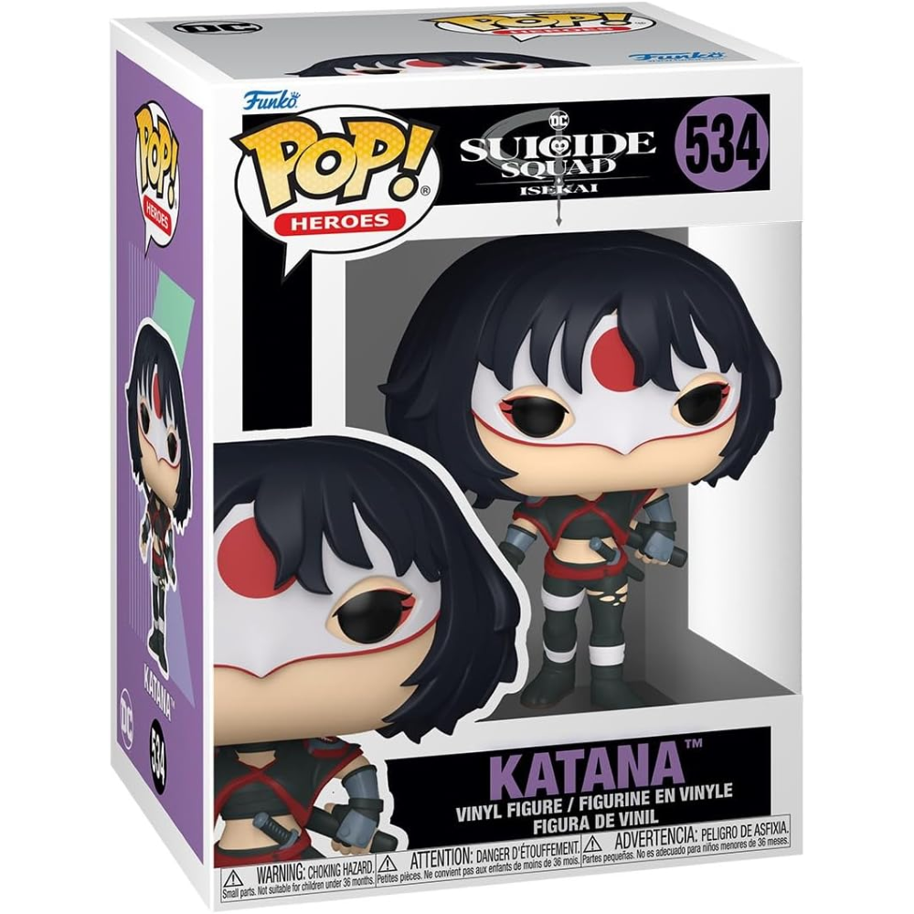 Funko Pop Dc Comics: Suicide Squad Isekai - Vinyl Figure 534 Katana 9cm 28/02/25