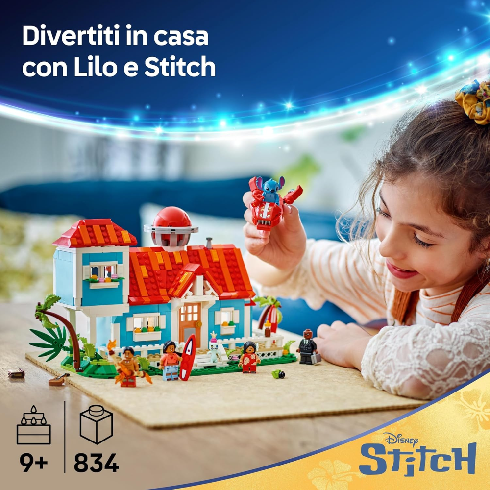 LEGO Casa sulla spiaggia di Lilo e Stitch 43268