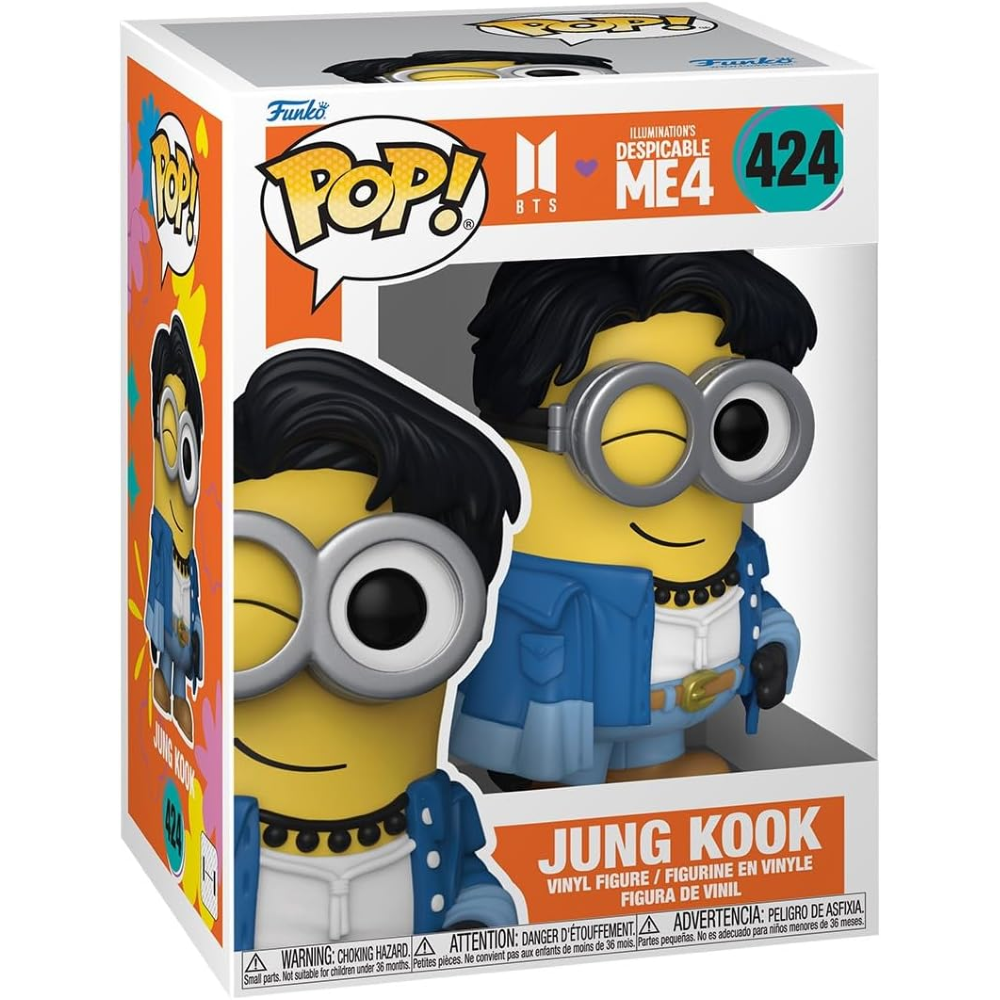 Funko Pop Cattivissimo Me X Bts - Vinyl Figure 424 Jung Kook 30/09/24