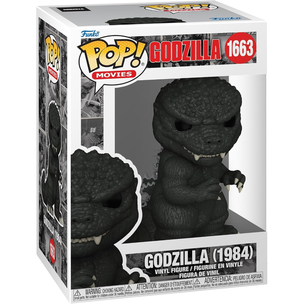 Funko Pop Godzilla: 70th Anniversary - Pop Funko Vinyl Figure 1663 Godzilla 1984 30/09/24
