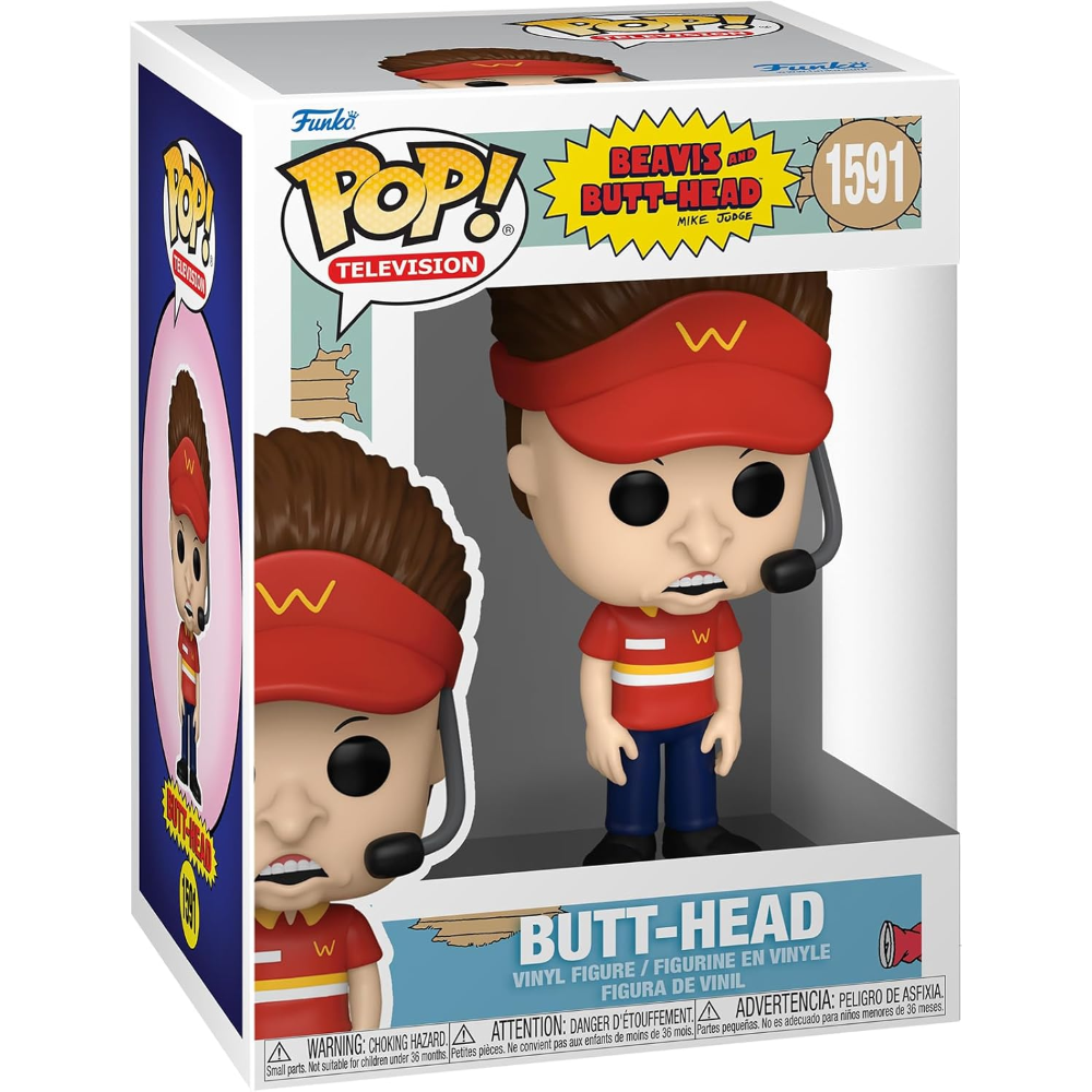 Funko Pop Beavis & Butt-Head - Pop Funko Vinyl Figure 1591 Butt-Head 30/09/24