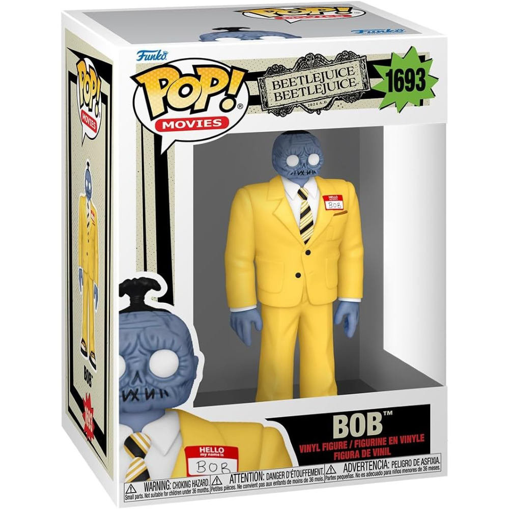 Funko Pop Beetlejuice - Vinyl Figure 1693 Bob 9cm 30/09/24