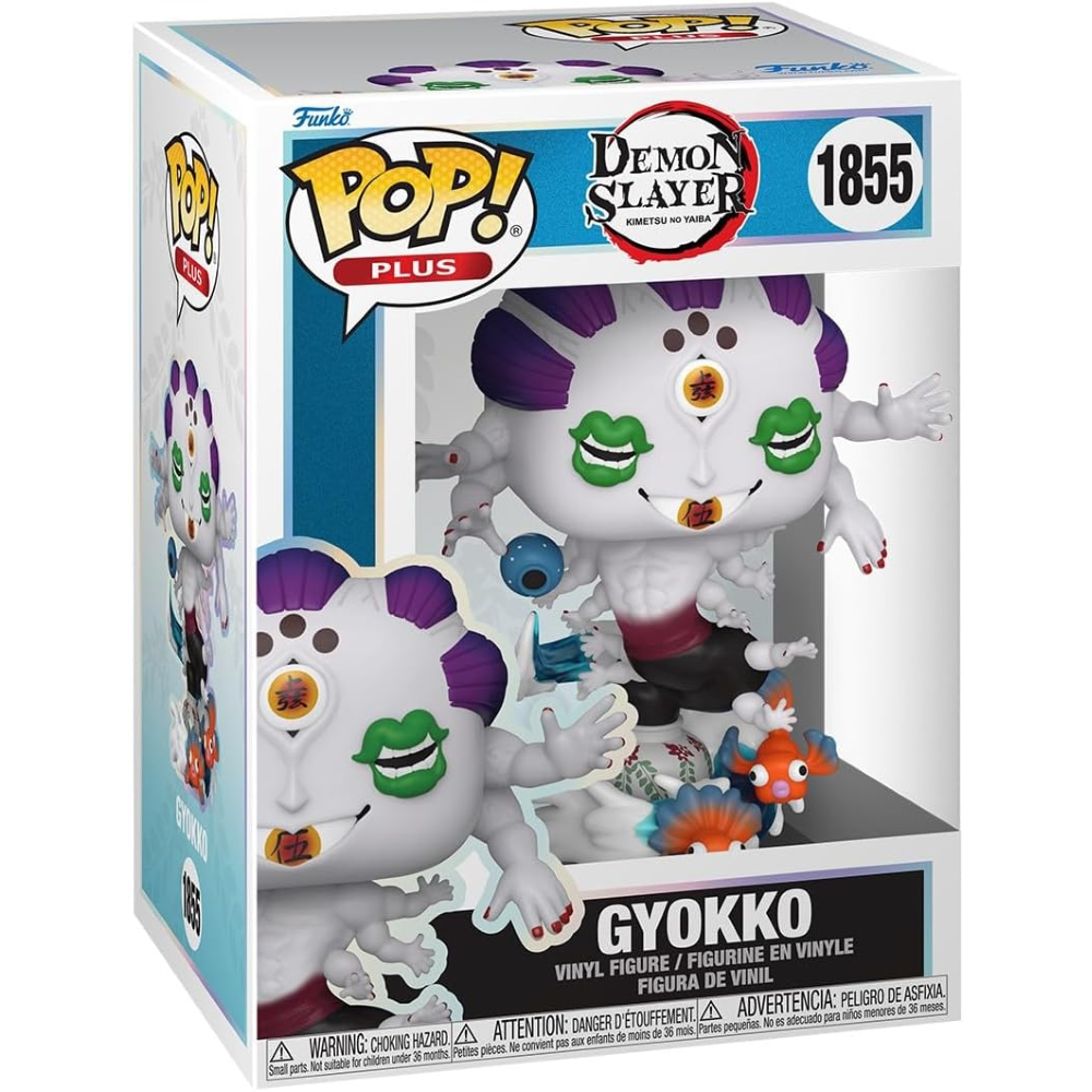 Funko Pop Demon Slayer - Pop Funko Vinyl Figure 1855 Gyokko 9cm 28/02/25