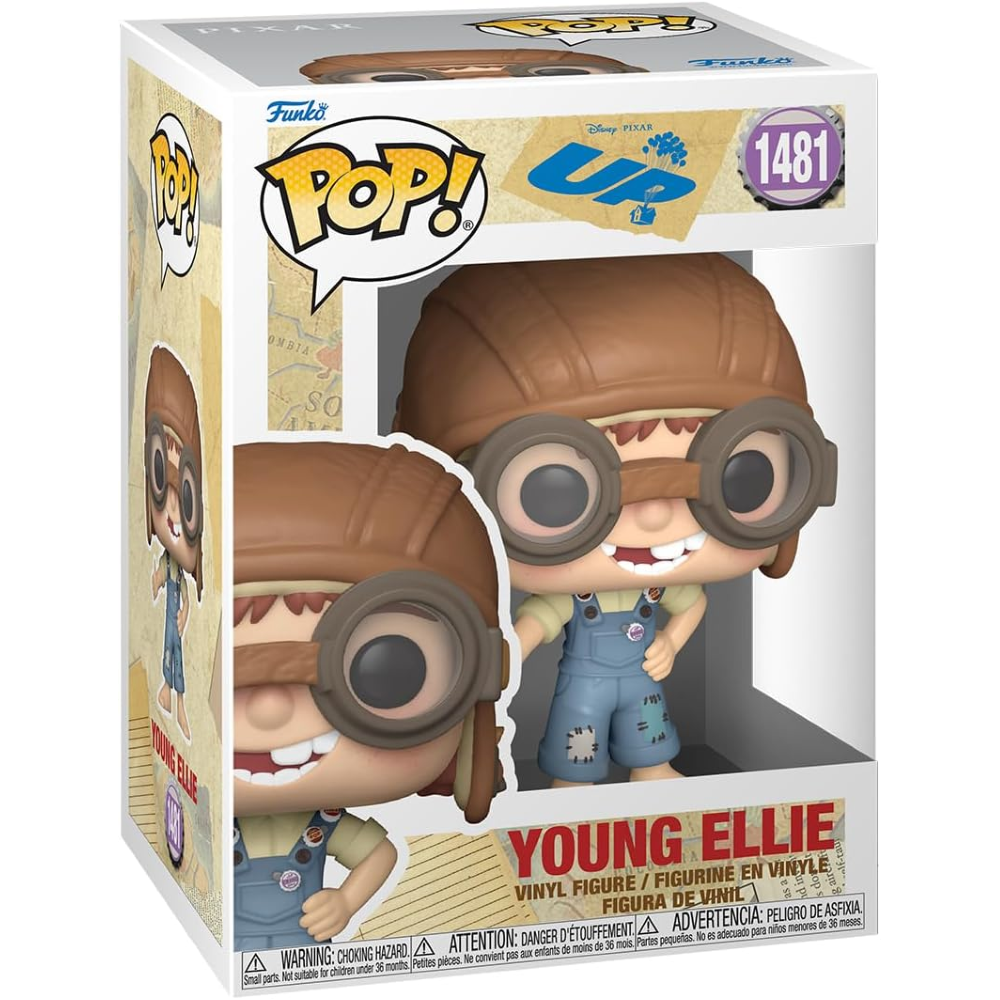 Funko Pop Disney: Up 2 - Vinyl Figure 1481 Young Ellie 31/08/24