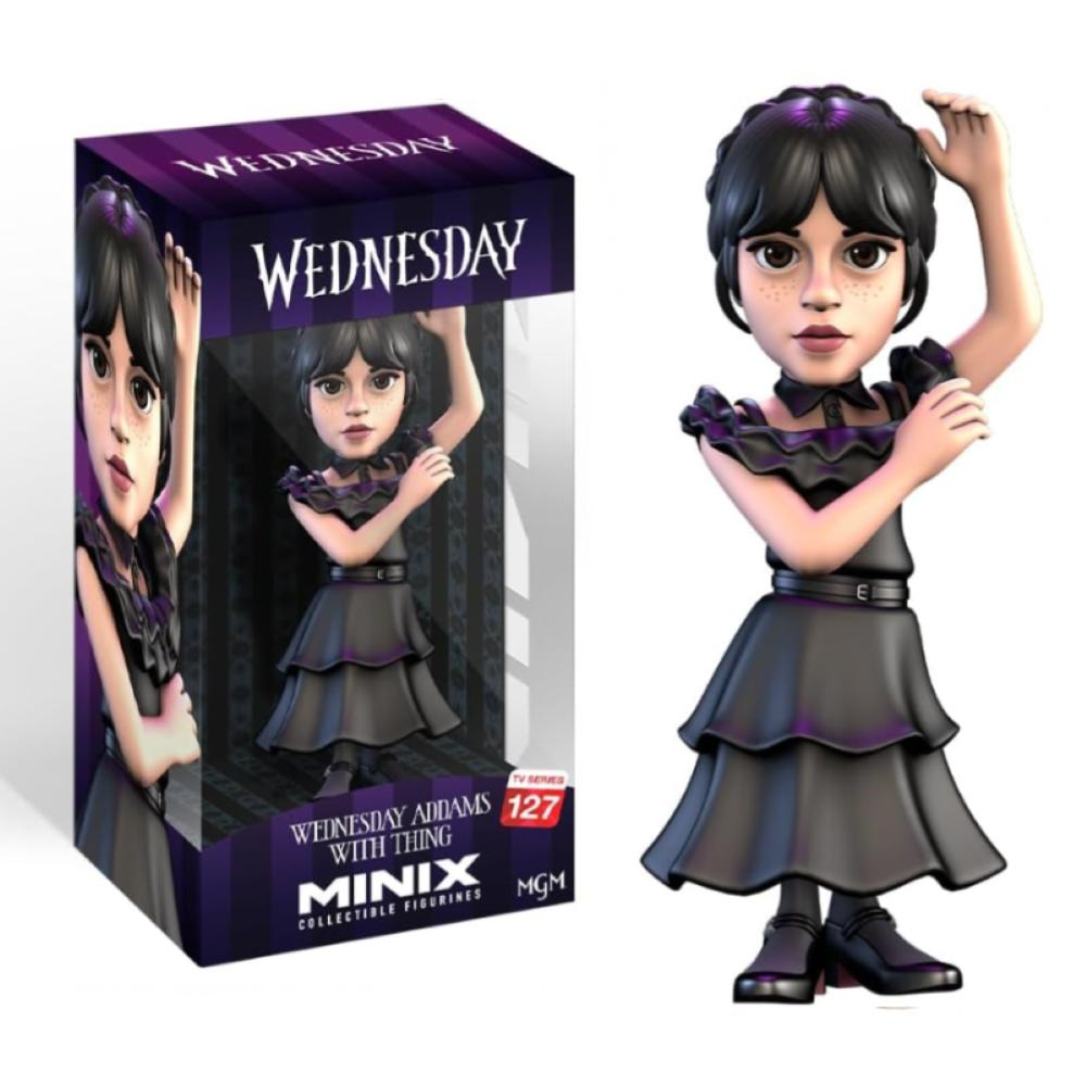 Minix Collectible Figurines - Mercoledi - Addams 3 Ball Dress