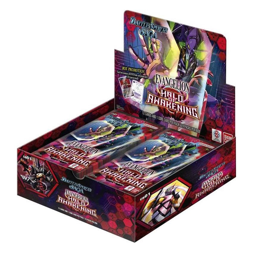 Battle Spirits Saga - Evangelion: Halo of Awakening CB01 - Display da 24 Bustine (ENG)