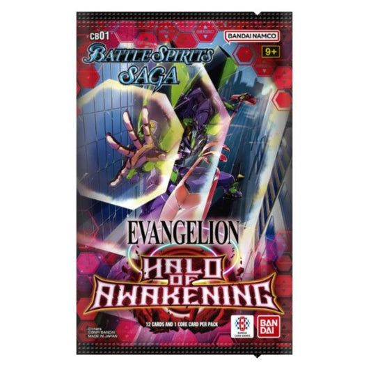 Battle Spirits Saga - Evangelion: Halo of Awakening CB01 - Display da 24 Bustine (ENG)