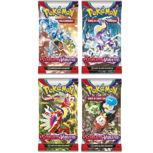 Pokemon - Bustina Singola "SCARLATTO E VIOLETTO - 01"