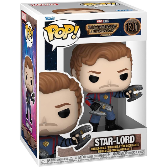 Funko Pop Marvel: Guardians Of The Galaxy 3 - Vinyl Figure 1201 Star-Lord 9cm