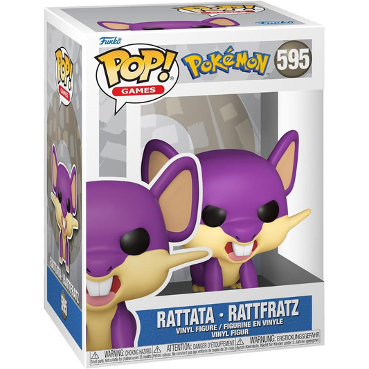 Funko Pop Pokemon - Vinyl Figure 595 Rattata 9Cm 29/02/24