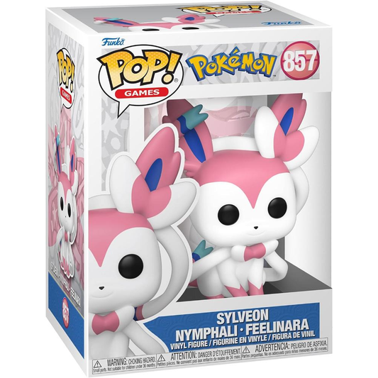 Funko Pop Pokemon - Vinyl Figure 857 Sylveon (Emea) 9Cm