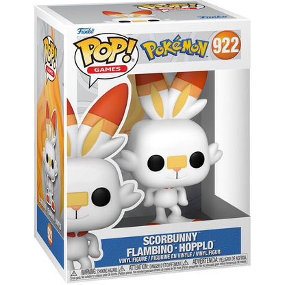 Funko Pop Pokemon - Vinyl Figure 922 Scorbunny 9cm