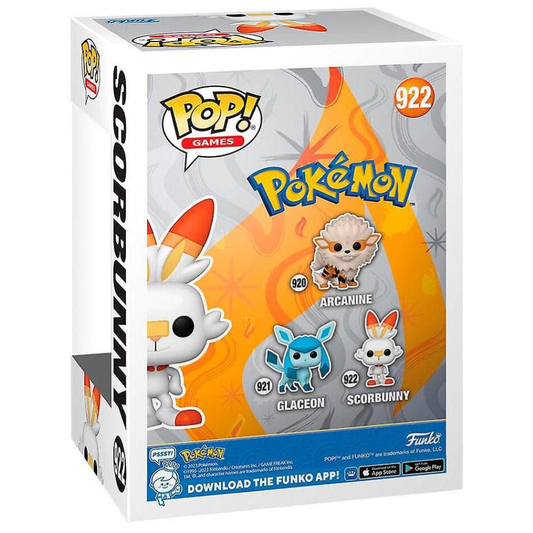 Funko Pop Pokemon - Vinyl Figure 922 Scorbunny 9cm