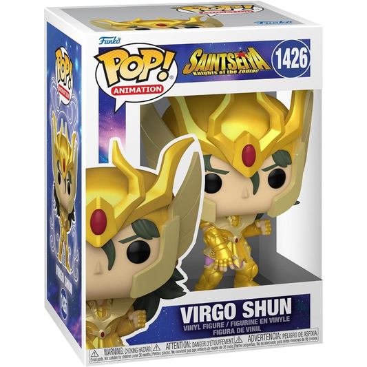 Funko Pop Saint Seiya - Vinyl Figure 1426 Gold Virgo Shun 9Cm *