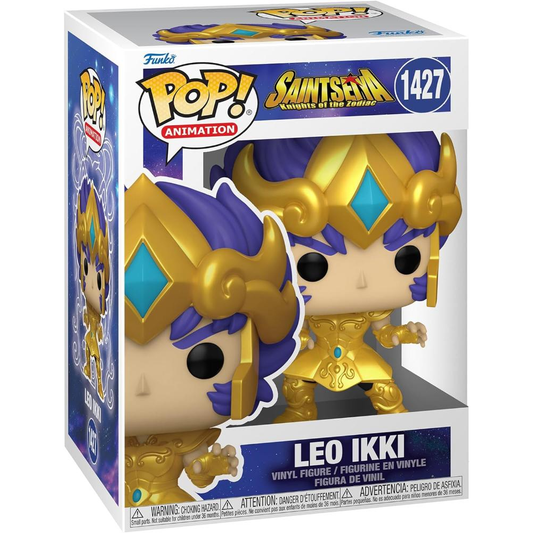 Funko Pop Saint Seiya - Vinyl Figure 1427 Gold Leo Ikki 9Cm *