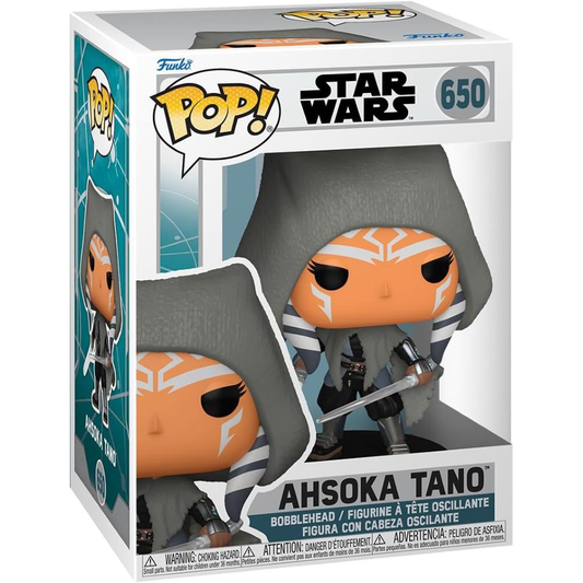 Funko Pop Star Wars: Ahsoka - Vinyl Figure 650 Ahsoka Tano 9Cm