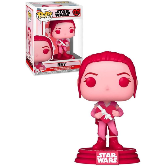 Funko Pop Star Wars: Valentines - Vinyl Figure 588 Rey 9cm