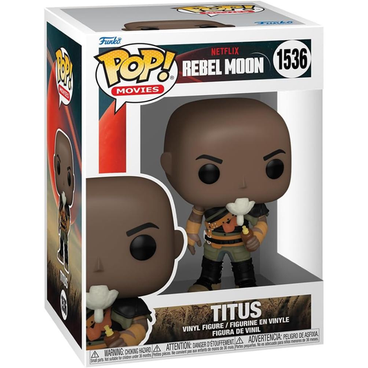 Funko Pop Rebel Moon - Pop Funko Vinyl Figure 1536 Titus 9Cm 31/12/23