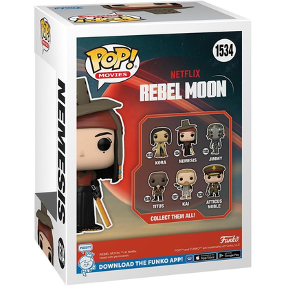 Funko Pop Rebel Moon - Pop Funko Vinyl Figure 1534 Nemesis 9cm 31/12/23