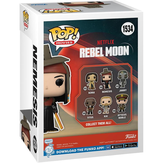 Funko Pop Rebel Moon - Pop Funko Vinyl Figure 1534 Nemesis 9cm 31/12/23