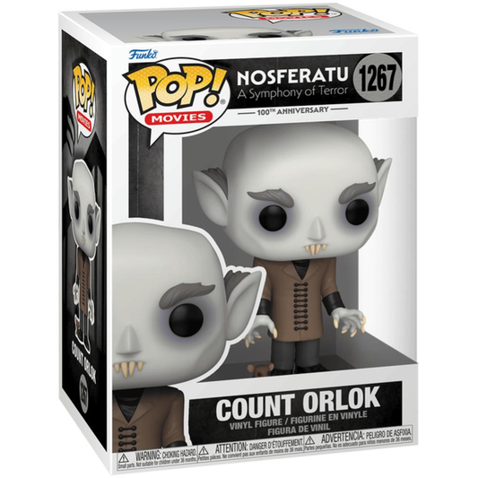 Funko Pop Horror: Nosferatu 100th - Pop Funko Vinyl Figure 1267 Nosferatu 9cm 31/01/24