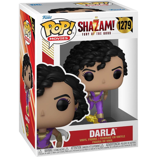 Funko Pop Dc Comics: Shazam 2 - Pop Funko Vinyl Figure 1279 Darla 9Cm*
