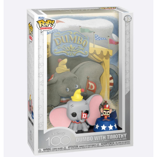 Funko Pop Disney: 100Th Anniversary - Pop Funko Movie Poster Vinyl Figure 13 Dumbo 9Cm*