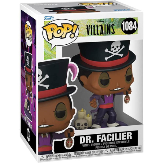 Funko Pop Disney: Villains - Black Light - Pop Funko Vinyl Figure 1084 Dr. Faciliter 9Cm*