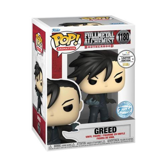 Funko Pop Fullmetal Alchemist - Pop Funko Vinyl Figure 1180 Greed 9Cm Ga Excl*